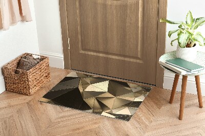 Tapete capacho Padrão Dourado