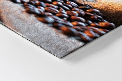 Tapete de entrada Coração de Café