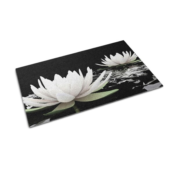 Tapete capacho Flores Nenúfares