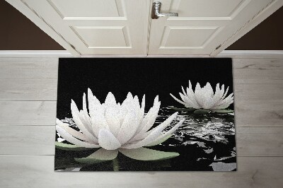 Tapete capacho Flores Nenúfares