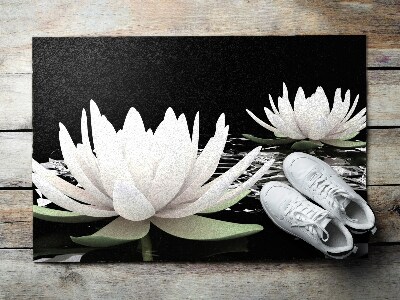 Tapete capacho Flores Nenúfares