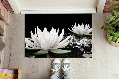 Tapete capacho Flores Nenúfares