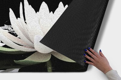 Tapete capacho Flores Nenúfares