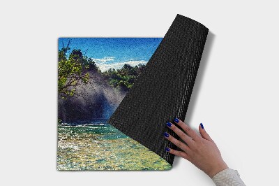 Tapete capacho Paisagem de Cachoeira