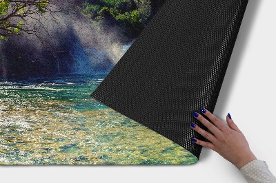 Tapete capacho Paisagem de Cachoeira