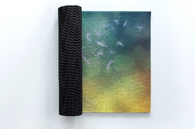 Tapete de entrada Planta dente-de-leão