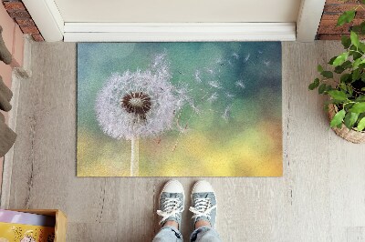 Tapete de entrada Planta dente-de-leão