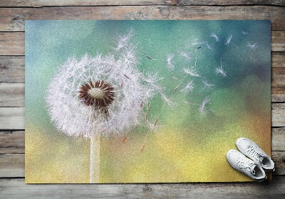 Tapete de entrada Planta dente-de-leão