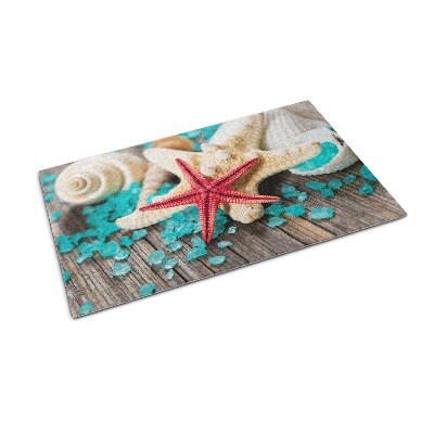 Tapete capacho Conchas de estrelas do mar