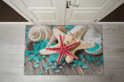 Tapete capacho Conchas de estrelas do mar