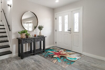 Tapete capacho Conchas de estrelas do mar