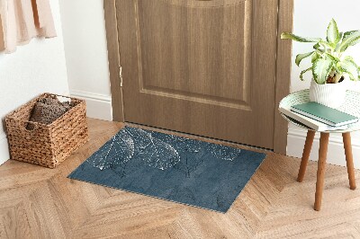 Tapete capacho Padrão floral