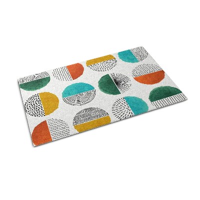 Tapete capacho Círculos Linhas