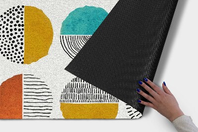 Tapete capacho Círculos Linhas