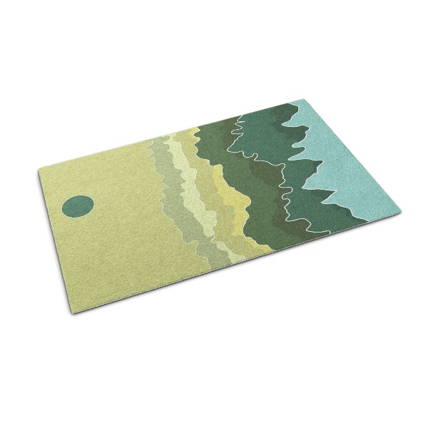 Tapete de entrada Abstração de Montanhas