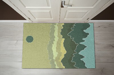 Tapete de entrada Abstração de Montanhas