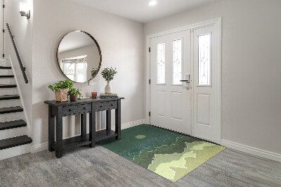 Tapete capacho Abstração de Montanhas