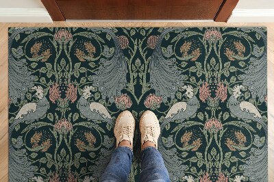 Tapete de entrada Pássaros Plantas