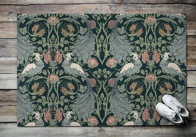 Tapete de entrada Pássaros Plantas