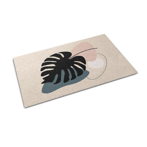Tapete capacho Folha de Monstera