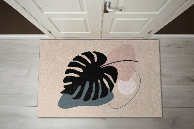 Tapete capacho Folha de Monstera