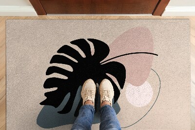 Tapete capacho Folha de Monstera