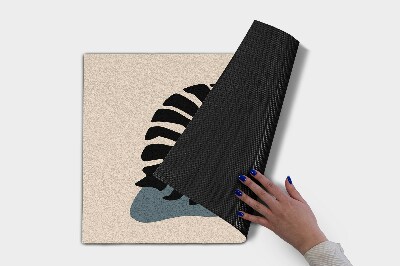 Tapete capacho Folha de Monstera