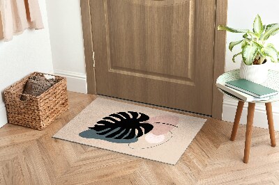 Tapete capacho Folha de Monstera