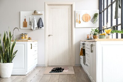 Tapete capacho Folha de Monstera