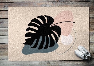 Tapete capacho Folha de Monstera