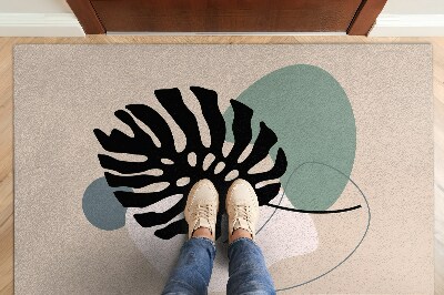 Tapete de entrada Folha de samambaia