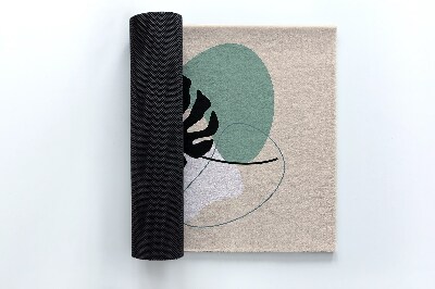 Tapete de entrada Folha de samambaia