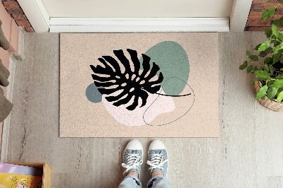 Tapete de entrada Folha de samambaia