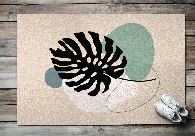 Tapete de entrada Folha de samambaia