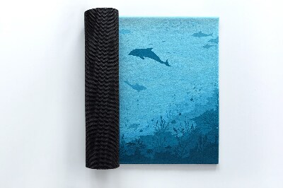 Tapete capacho Golfinhos