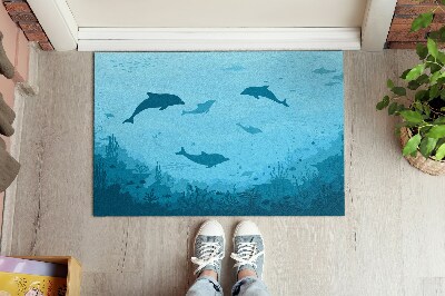 Tapete capacho Golfinhos