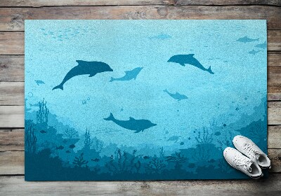 Tapete capacho Golfinhos