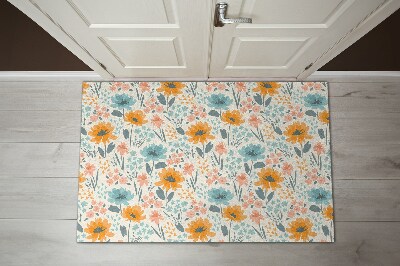 Tapete capacho Padrão floral