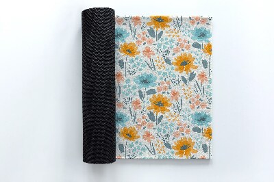 Tapete capacho Padrão floral