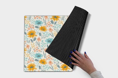 Tapete capacho Padrão floral