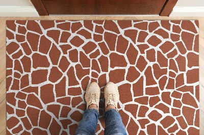 Tapete capacho Manchas de girafa