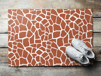 Tapete capacho Manchas de girafa