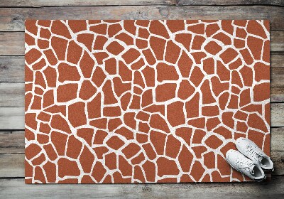 Tapete capacho Manchas de girafa