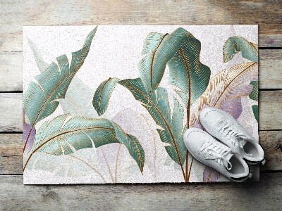 Tapete de entrada Folhas