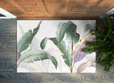 Tapete de entrada Folhas