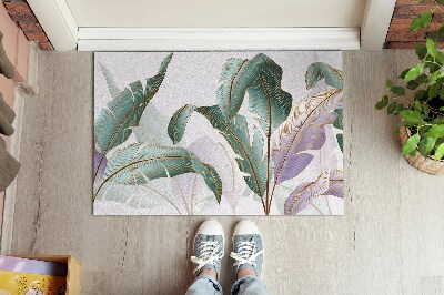 Tapete de entrada Folhas