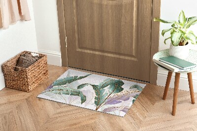 Tapete de entrada Folhas