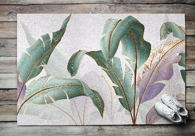 Tapete de entrada Folhas