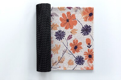 Tapete capacho Padrão floral