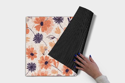 Tapete capacho Padrão floral